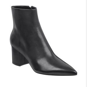 Marc Fisher Black Jarli Pointy Ankle Bootie